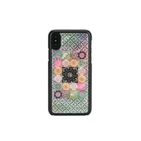 Apple iKins Smartphone case iPhone Xs/S flower garden black