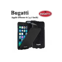 Bugatti Geneva Bugfciph6Bk Super Plāns Ādas Flip maks iPhone 6 4.7Inch Melns Eu Blister