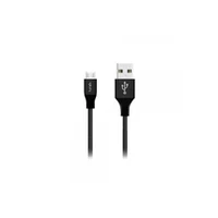 Data Cable Usb to Micro 12W Ultra-Resistant 1M By Fonex Black