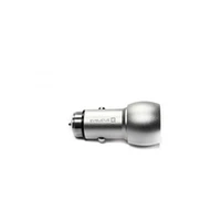 Evelatus Car Charger Ecc01 2Usb port 3.1A with stainless steel escape tool Universal Silver
