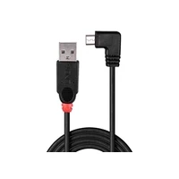 Lindy Cable Usb2 A To Micro-B 0.5M/90 Degree 31975
