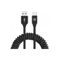 Tellur Data Cable Extendable Usb to Micro 2A 1.8M Black