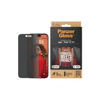 Apple iPhone 15 Pro Ultra-Wide Fit Privacy Glass by Panzerglass