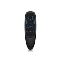 Cp G10Sprobts Universāla pults Smart Tv / Pc Air Mouse - Bluetooth Wireless Ir Remote Amp Gyroscope Led Melna