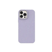 Eco iPhone 13 Pro Max Silicone Cover Phone Shell Case Apple Purple
