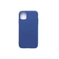 Evelatus iPhone 11 Pro Max Nano Silicone Case Soft Touch Tpu Apple Dark Blue