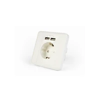 Gembird Power Socket Outlet W/2Usb/Eg-Acu2A2-01