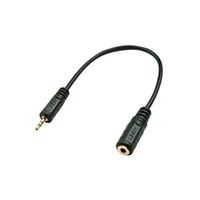 Lindy Cable Adapter Audio 2.5/3.5Mm/0.2M 35698