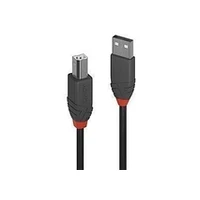 Lindy Cable Usb2 A-B 0.2M/Anthra 36670