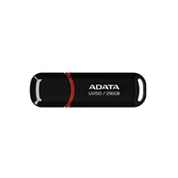 Adata Memory Drive Flash Usb3 256Gb/Black Auv150-256G-Rbk