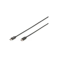 Digitus Usb Type-C Connection Cable Ak-300138-018-S Male 2.0 Type C, Black, 1.8 m