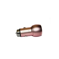 Evelatus Car Charger Ecc01 Pink 2Usb port 3.1A with stainless steel escape tool Universal