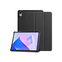 Ilike Tri-Fold Plāns Eko-Ādas Statīva Maks Samsung Galaxy Tab A 8.4AposApos T307 2020 Melna