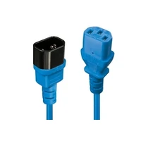 Lindy Cable Power Iec Extension 1M/Blue 30471