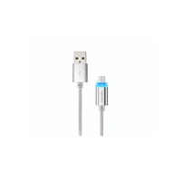 Natec Prati, Usb Micro to Type A Cable 1M, Led, Silver
