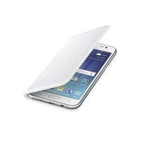 Samsung Galaxy J5 J500 Original Flip Cover Wallet Case Ef-Wj500Bwegww White maks balts