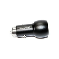 Evelatus Car Charger Ec7Dc01 Black 3.1A 2Usb port with stainless steel escape tool -