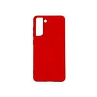 Evelatus Galaxy S21 Nano Silicone Case Soft Touch Tpu Samsung Red