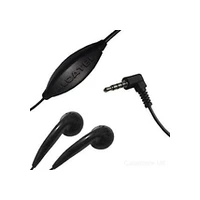 Headphones Alcatel Stereo Headset  3.5Quot black, bulk