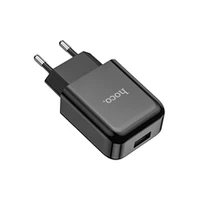 Hoco fast travel charger/ adapter Usb 2A N2 Black