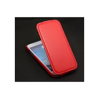 Samsung i9195 Galaxy S4 Mini Deluxe Leather Flip Skin Case Cover Red maks