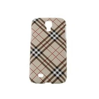 Samsung i9500/i9505 Galaxy S4 Iv Burberry Style Fashion Yellow Back Case Cover maks 