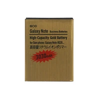 Samsung N7000 Galaxy Note 3030Mah High Capacity Gold Battery akumulators baterija