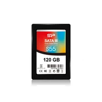 Silicon power Slim S55 120 Gb, Ssd interface Sata, Write speed 420 Mb/S, Read 550 Mb/S
