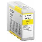 Aksesuāri un izejmateriāli Epson  T8504 Ink Cartridge, Yellow C13T850400 010343914896