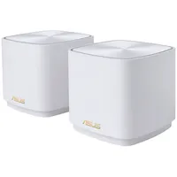 Asus  EuUk 2Pk Router Zenwifi Xd5 802.11Ax, 5742402 Mbit/S, 10/100/1000 Ethernet Lan Rj-45 ports 1, Mu-Mimo Yes, No mobile broadband, White 90Ig0750-Mo3B40 4711081281245