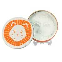 Baby Art Magic Box Round Lion komplekts mazuļa pēdiņu vai rociņu nospieduma izveidošanai  3601091090 3220660339136