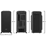 Be Quiet  Case Silent Base 802 Window Black Miditower Not included Atx Eatx Microatx Miniitx Colour Bgw39 4260052188385