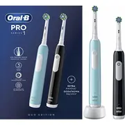 Braun el.zobu birste Pro Series 1, melna un zila  D 305.523.3H 8006540789193