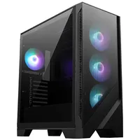 Msi  Pc Case Mag Forge 320R Airflow Side window Black Mid-Tower Power supply included No 4711377121552