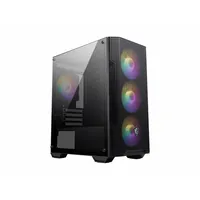 Msi  Pc Case Mag Forge M100A Black Micro Atx Tower Power supply included No 4719072932237