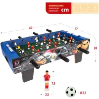 Galda spēle Koka galda futbols  69X37X24Cm 6 Cb43312