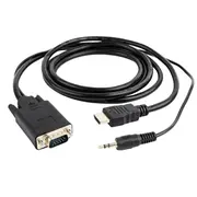 Gembird Hdmi Male - Vga  3.5Mm 3M Full Hd A-Hdmi-Vga-03-10 8716309098045