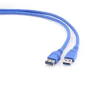 Gembird Usb Male - Female Super speed 3M Blue  Ccp-Usb3-Amaf-10 8716309059237