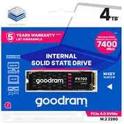 Goodram Px700 Ssd Ssdpr-Px700-04T-80 internal solid state drive 4 Tb M.2 Pci Express 4.0 Nvme 3D Nand  5908267965061 Diagorssd0098