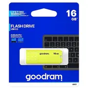 Goodram Ume2 Usb 2.0 16Gb Yellow  Ume2-0160Y0R11 5908267935668