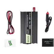 Strāvas pārveidotājs Green Cell Car Power Inverter Converter 12V to 230V 500W/ 1000W Modified Sine Wave  Inv03De 5902719422225