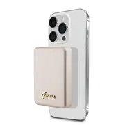 Guess 15W Fast 5000Mah 1X Usb-C Ārējais akumulātors ar Magsafe Metal Ssript Logo Zelta  Gupbm5Algsgd 3666339172145