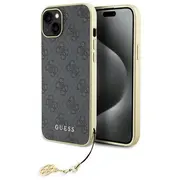 Guess 4G Charms Collection Back Case Aizsargapvalks Priekš Apple iPhone 15 Plus  Guhcp15Mgf4Ggr 3666339171674