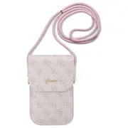Guess Pu 4G Metal Logo Script Viedtālruņa soma ar regulējamu siksnu  Guowbp4Snsp 3666339127688