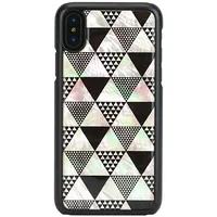 iKins Smartphone case iPhone Xs/S pyramid black  T-Mlx36392 8809339473897