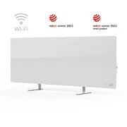 Infrasarkanais elektriskais sildītājs Aeno Premium Eco Smart Heater Agh0001S, Balts  Agh0001S 5903282319257