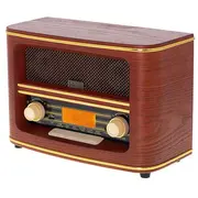 Interaktīvs risinājums Adler  Retro Radio Ad 1187	 Display Lcd, Aux in, Wooden, Alarm function 1187 5903887800075
