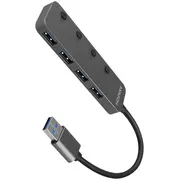 I/O Usb Hub Switch 4Port/0.2M Hue-Msa Axagon  8595247905642