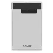 Kastīte cietajam diskam Savio External Hdd / Ssd 2.5 Enclosure  Ak-66 5901986048176