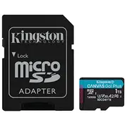 Kingston Canvas Go Plus Microsdxc Atmiņas karte 1Tb  Sdcg4/1Tb 740617348095